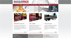 Desktop Screenshot of basquepack.com